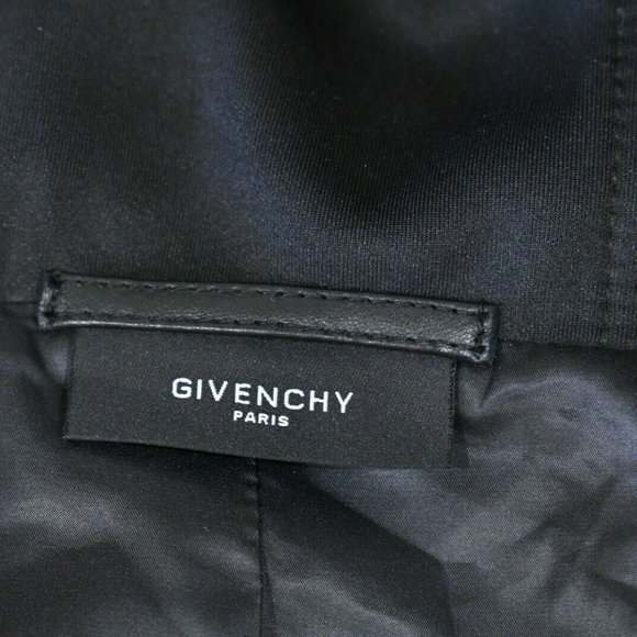 Givenchy Asymmetric Twin Zip Calf Nylon Jacket 50 - Picture 5 of 8